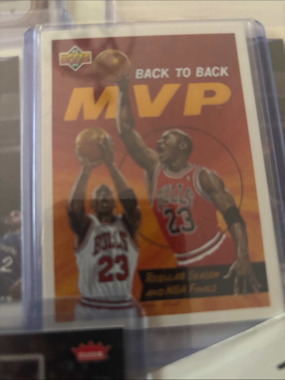 Lot of 10 Michael Jordan Basketball Trading Cards - Red - Picture 9 of 11